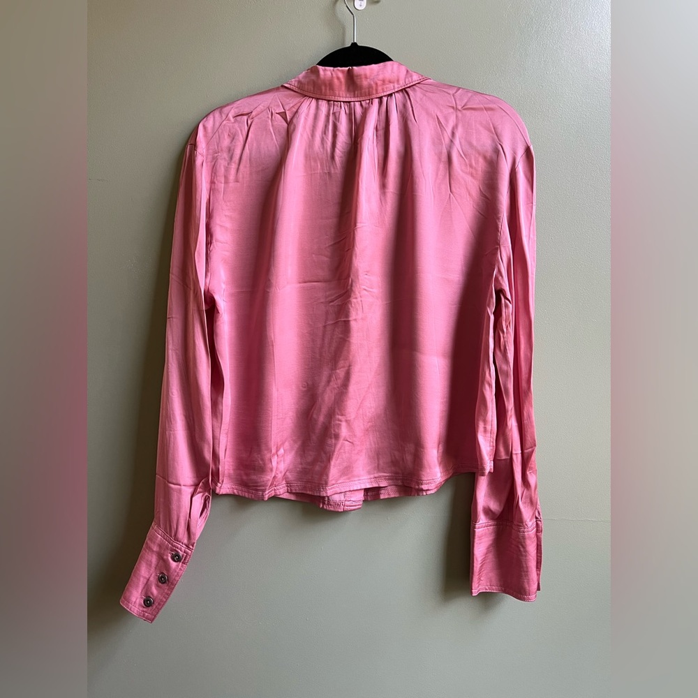 Pilcro Dusty Pink Button Down - Picture 2 of 6